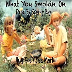 What You Smokin On (Prod. By Scotty Bay)- Hwy FOE & Yaz Marliii