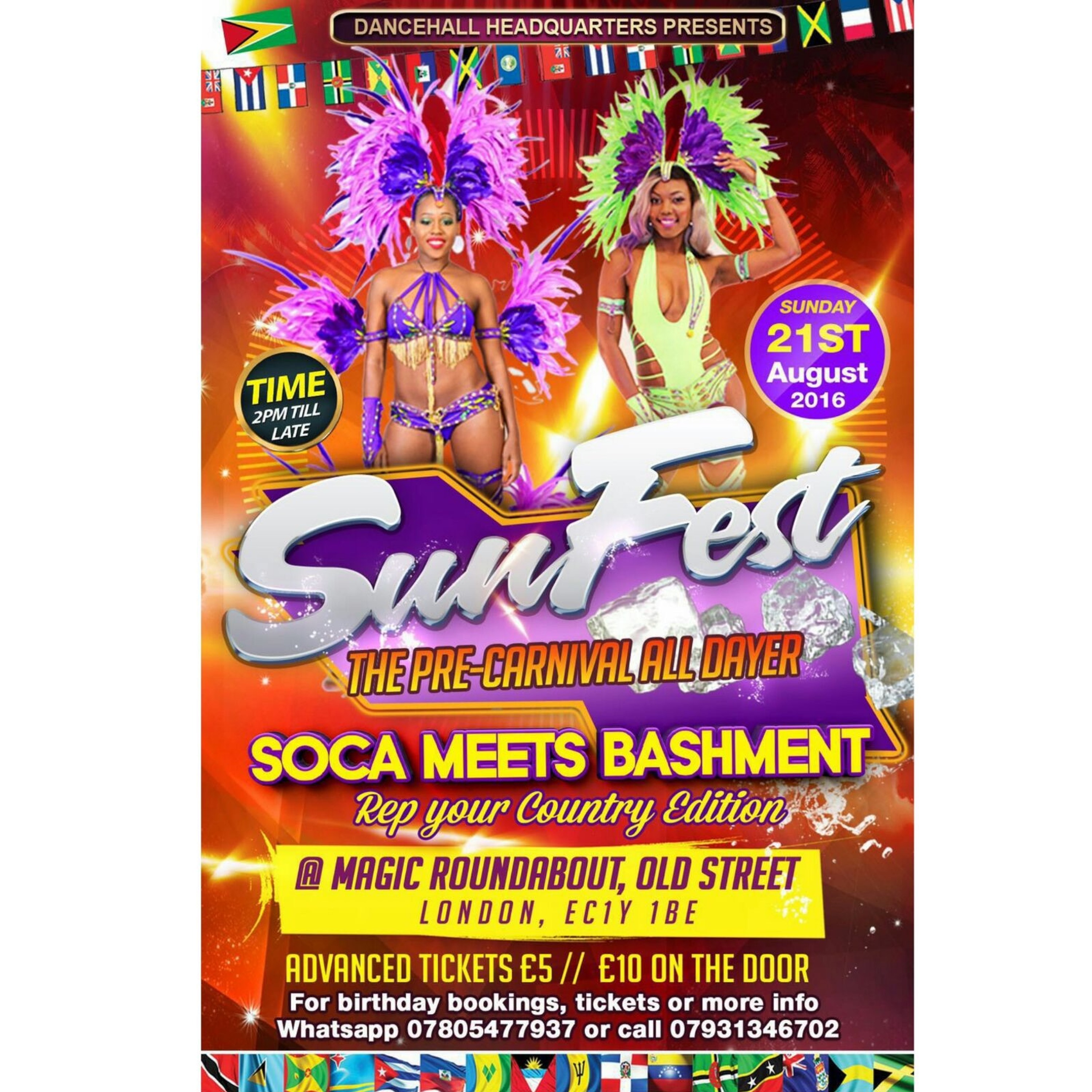 Sunfest The Soca MEETS Bashment Pre-Carnival All Dayer Rep Your Country Edition episode artwork