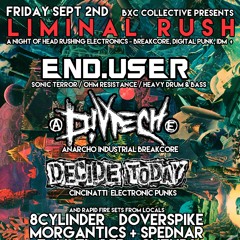 LIMINAL RUSH - Friday Sept 2nd - Belvederes, Pittsburgh
