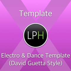 Electro & Dance Template (David Guetta Style)