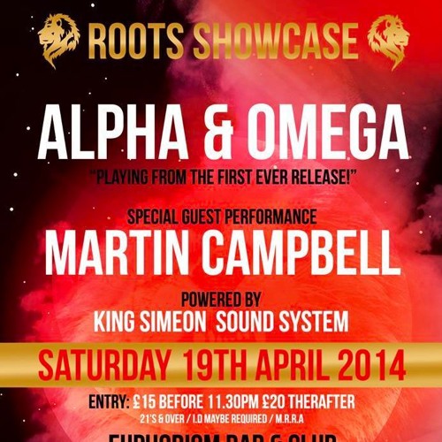 Alpha and Omega (Live - Alpha Steppa and Christine) - Acton 2014
