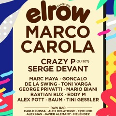 Meléndez DJ set "elrow" 7th August 2016