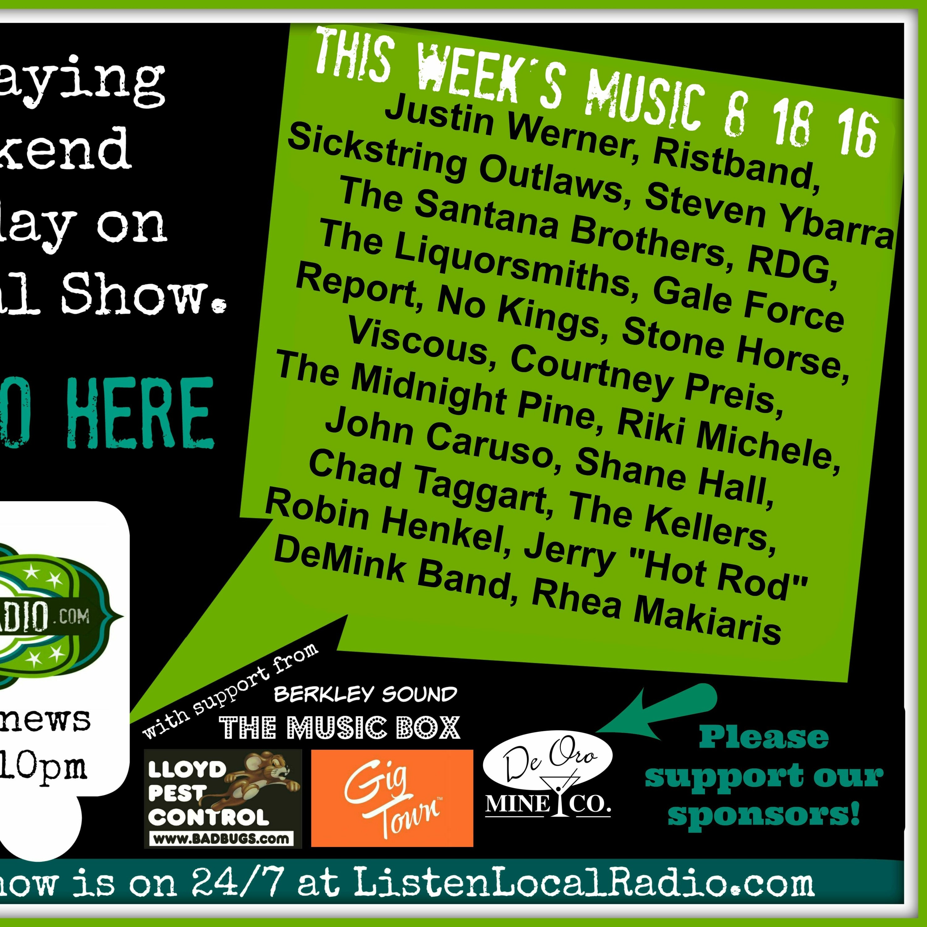 The Listen Local Show 8 18 16 episode artwork