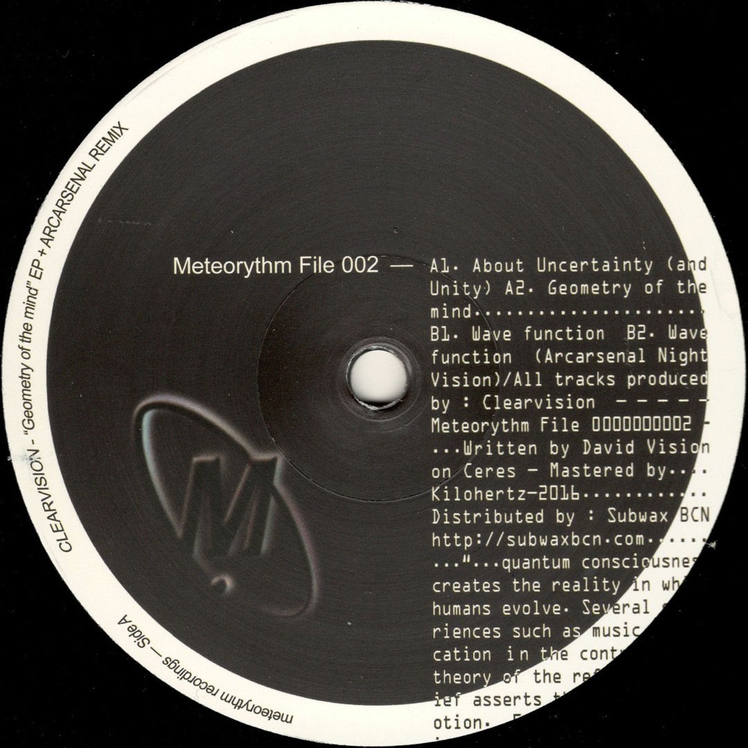 Stream Clearvision – Geometry Of The Mind EP (Incl