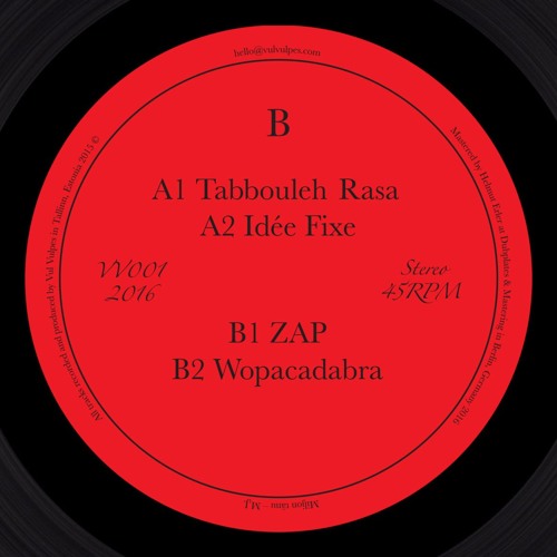 [VV001] Fusion of Horizons * OUT IN SEPT * EP 12"