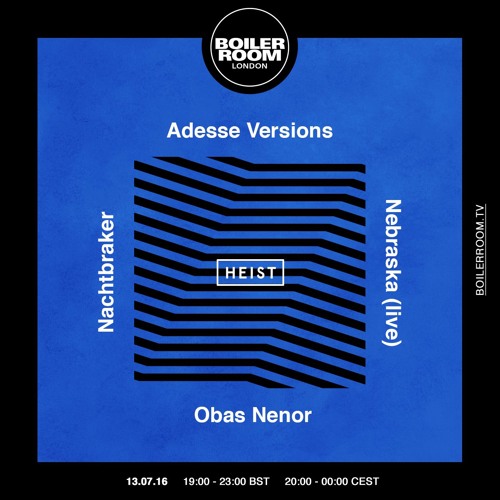 Obas Nenor Boiler Room London DJ Set