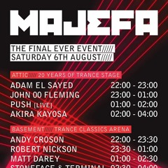 Adam El-Sayed Warm Up Set LIVE @ The Final Majefa 06-08-16