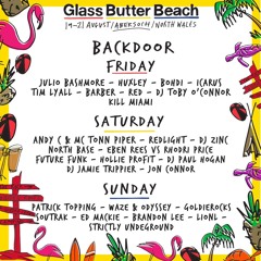 Jon Connor (uk) Glass butter Beach festival