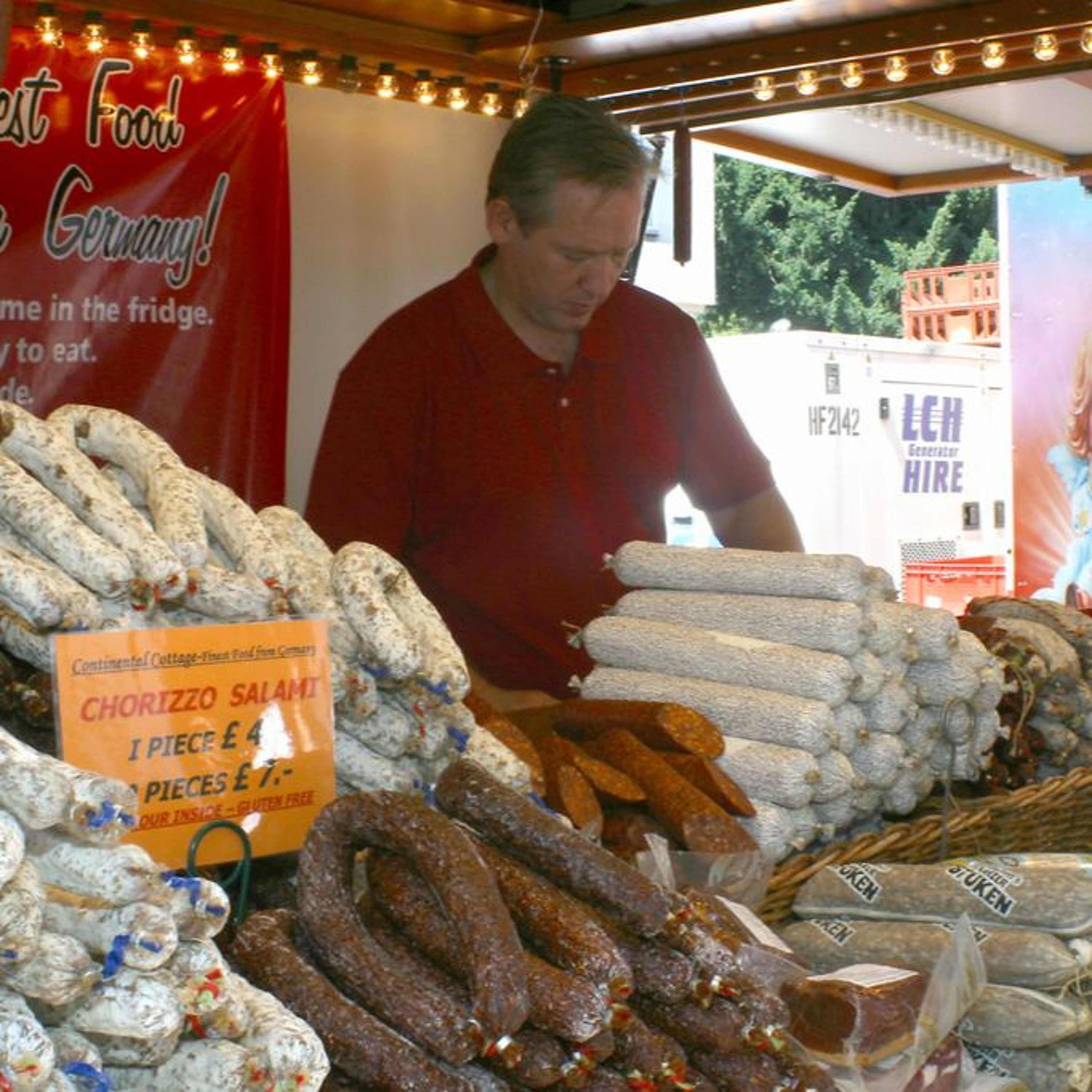 Exeter Continental Market - Sausage Man 2