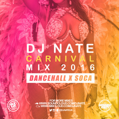 DJ Nate - Notting Hill Carnival Mix 2016 - Bashment & Soca