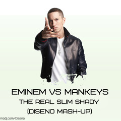 Eminem vs Mankeys - The Real Slim Shady (Diseno Mash-up)
