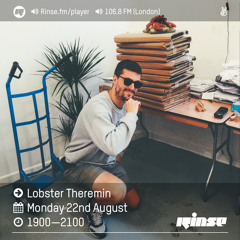 Rinse FM Podcast - Lobster Theremin w/ Asquith - 22nd August 2016