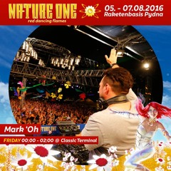 Mark 'Oh @ NATURE ONE "red dancing flames" 2016