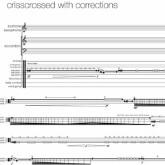 Crisscrossed With Corrections (2016) by Bethany Younge