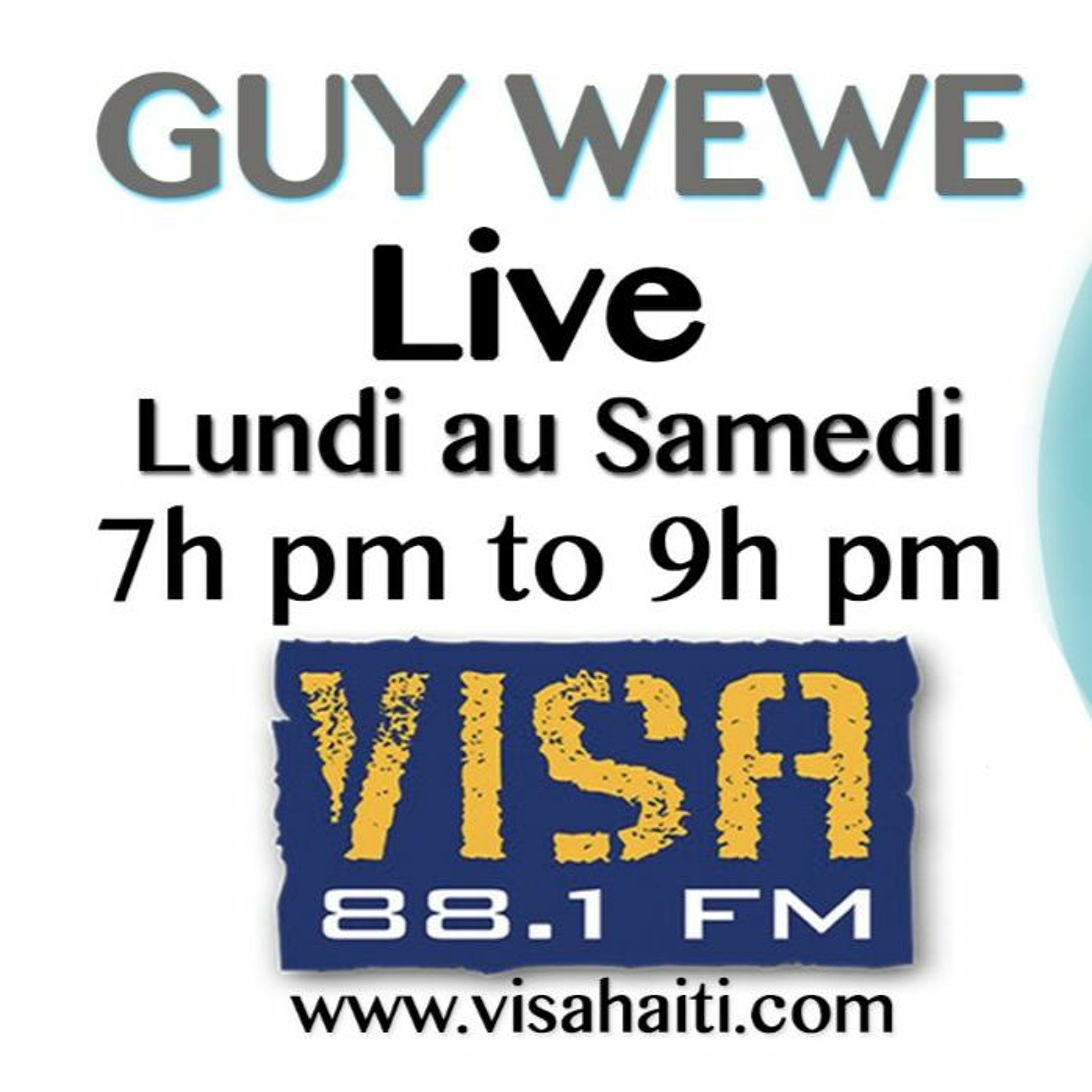 GUY WEWE LIVE - MARDI 23 AOUT 2016 episode artwork