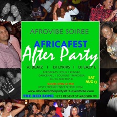 DJ Lyriks Afrovibe Soiree Live Mix 8-13-2016 Africa Fest AfterParty