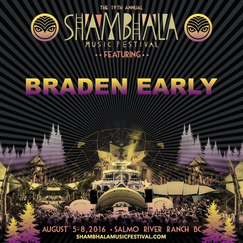 Braden Early | LivingRoom Stage | Shambhala 2016 | live recording