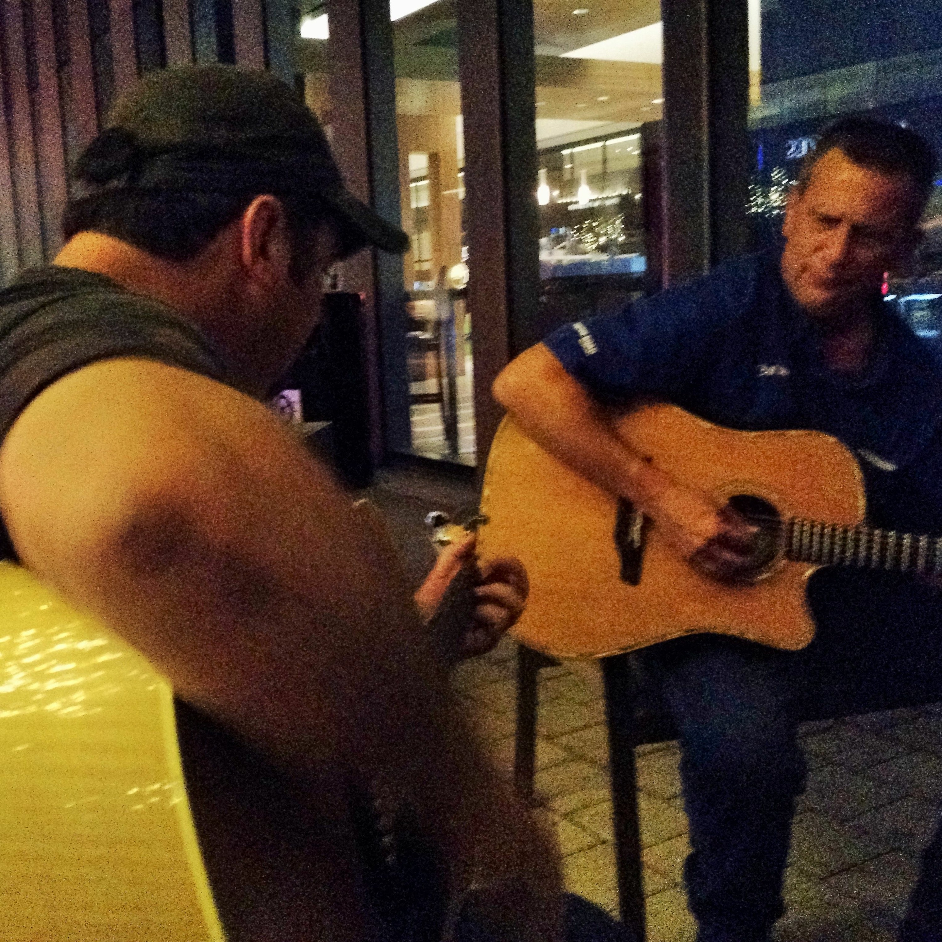 Starting GATS off right -- a front-porch singalong with Tony Justice, Bill Weaver thumbnail