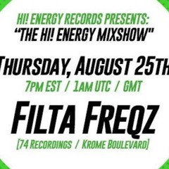 Filta Freqz Hi Energy! 2hr Special (2016 08 25 04 38 43 UTC)