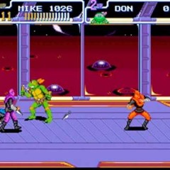 TMNT  IV Turtles In Time  - Starbase(MegaMan X )