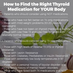 Thyroid Medication
