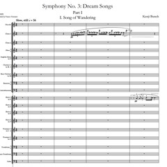 Symphony no. 3 mvt. I