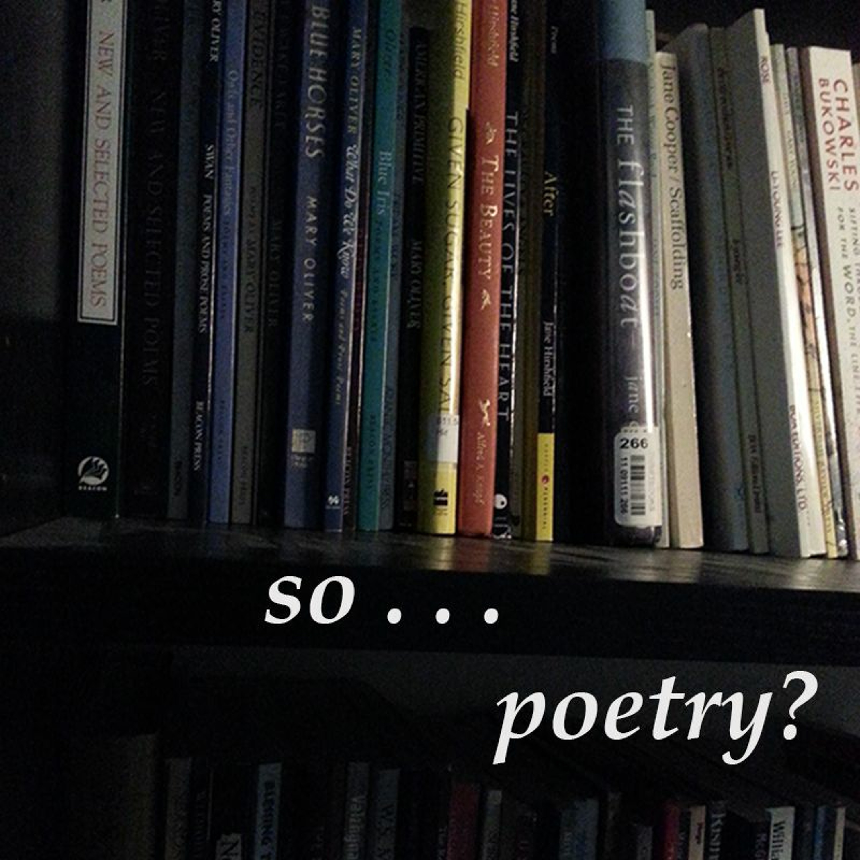 so...poetry?