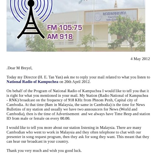 National Radio of Kampuchea
