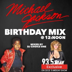 Michael Jackson Birthday Tribute Mix