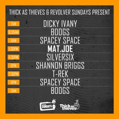 Dicky Live @ Revolver Upstairs - Sunday morning 7-830a.m - #boogsoclock - 22/05/2016