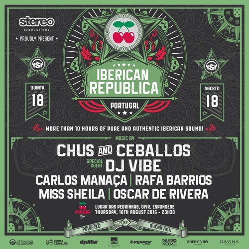 Carlos Manaça LIVE @ Iberican Republica | Pacha | Portugal