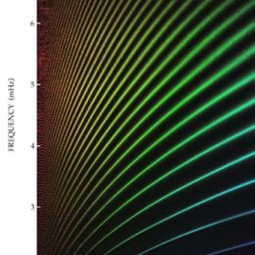 Sonification of arc from plot of solar vibrational nodes