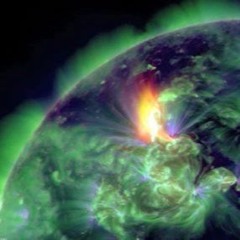 Sonification of aurora borealis