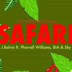 J Balvin Ft Bia, Pharrel Williams & Sky - Safari (Godwonder's Remix)