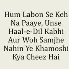 Hosh Walon Ko Khabar Kya