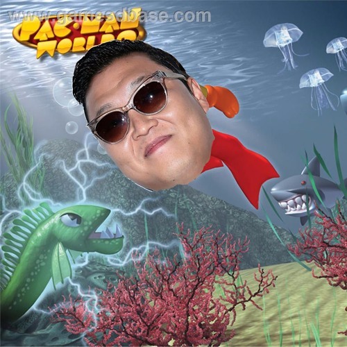 Psy Goes Ice River Running