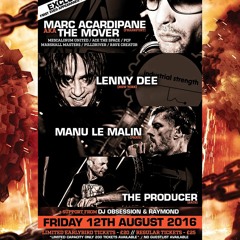 Marc Acardipane - 25 Years of Industrial Strength @Sector Events - Club Paisley