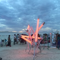DD SunsetLive@CampiCamp - BurningMan2016 - day 2