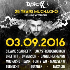 FortyTwo @ DSTRCT X - Gotec Karlsruhe 03.09.2016 [25 Years Muchacho]