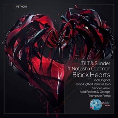 TILT & Silinder Ft Natasha Cadman - 'Black Hearts' (Jaap Ligthart Dub Edit)
