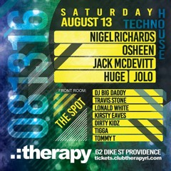 08.13.16 - Jack McDevitt live @ .:therapy (last time ever)