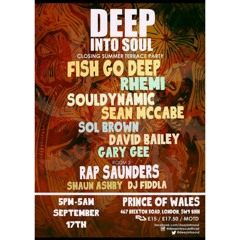 Deep into Soul Exclusive mix by DIS Resident Shaun Ashby September 16