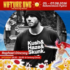 Raphael Dincsoy @ NATURE ONE "red dancing flames" 2016