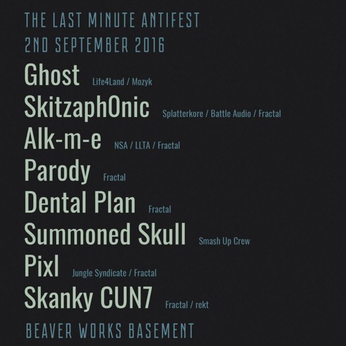 Pixl B2b Parody (Vinyl set) Jungle Syndicate Vs Fractal  02.09.2016