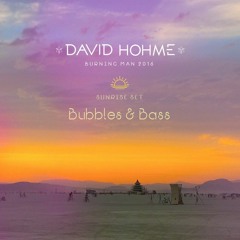 david hôhme - Bubbles & Bass Sunrise, Burning Man 2016