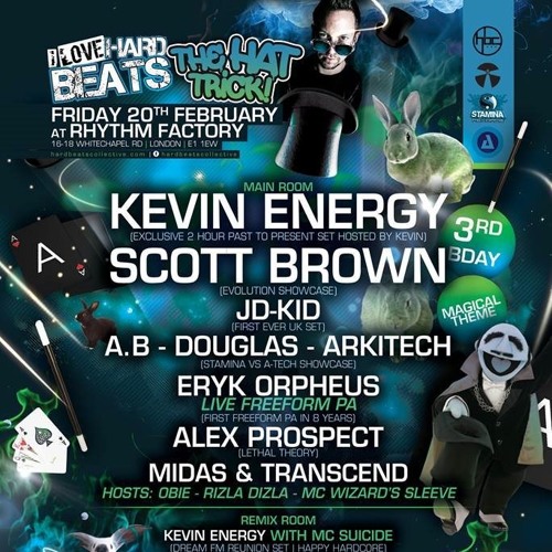 Kevin Energy Live - The Hat Trick - Feb 20th 2015