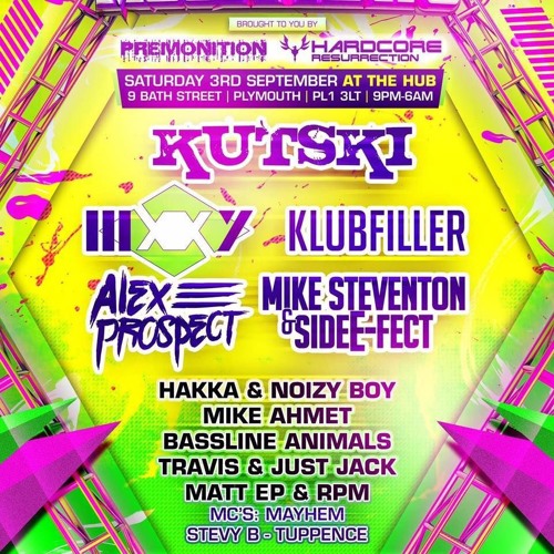Mike Steventon Vs Side E-Fect - Premonition All Night Mega Rave