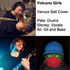 Volcano Girls – Veruca Salt Cover, feat. Midipunk on Drums and Stonecatcherye on Vocals