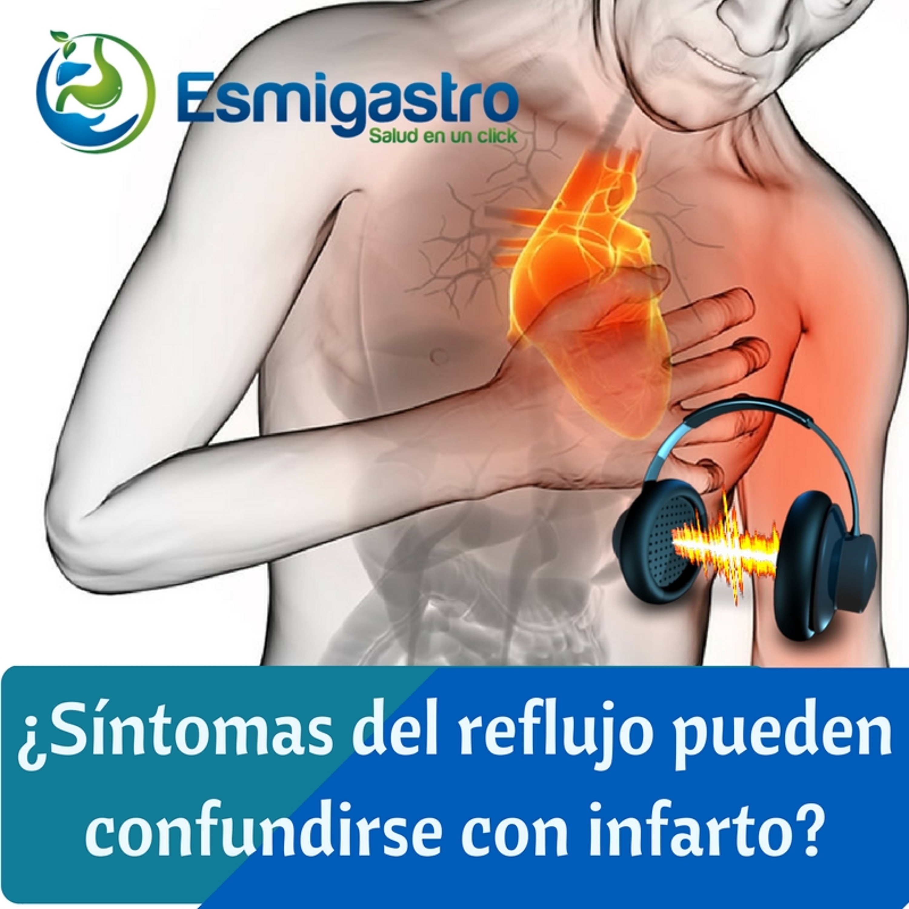 ¿Síntomas del reflujo pueden confundirse con infarto? episode artwork
