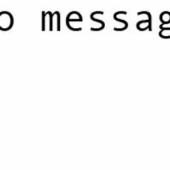 No Message (16 from The Goat. No Weeds)